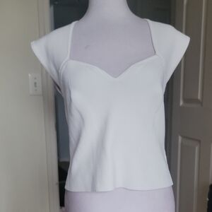 House Of Harlow 1960 Size Medium White Women's Top